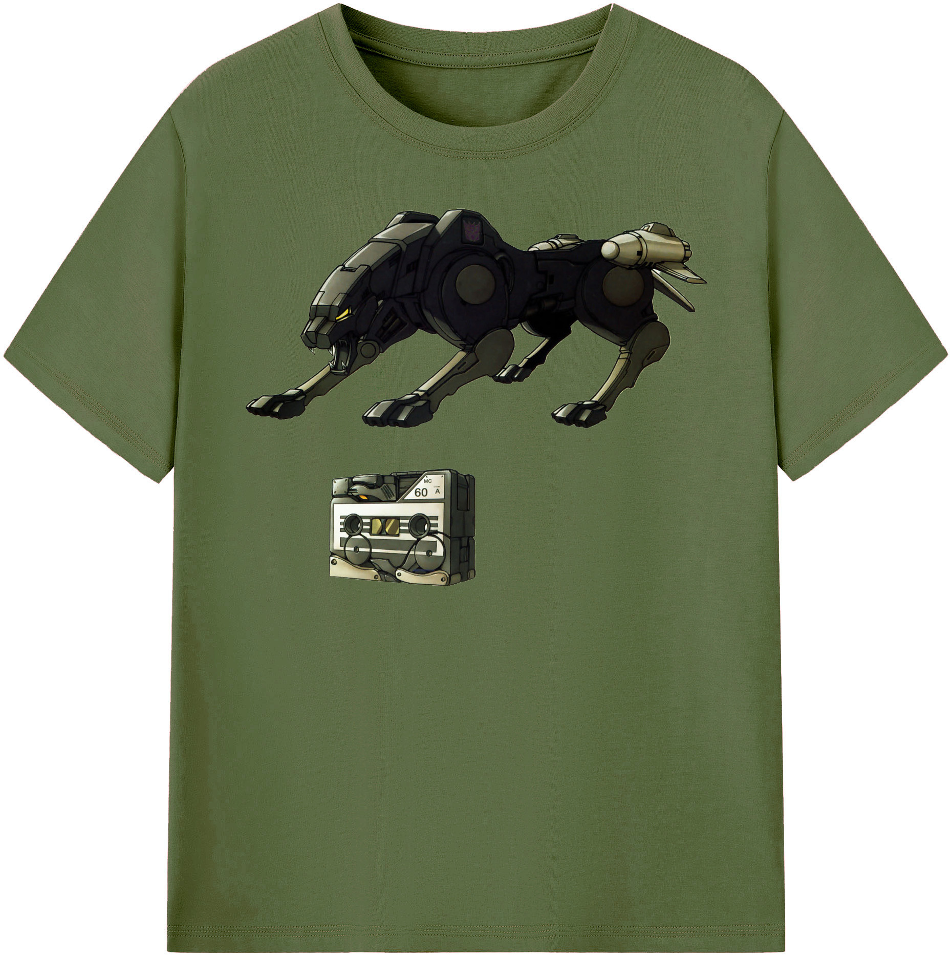 （画像用）  綿100％半袖Tシャツ（フロントプリント）